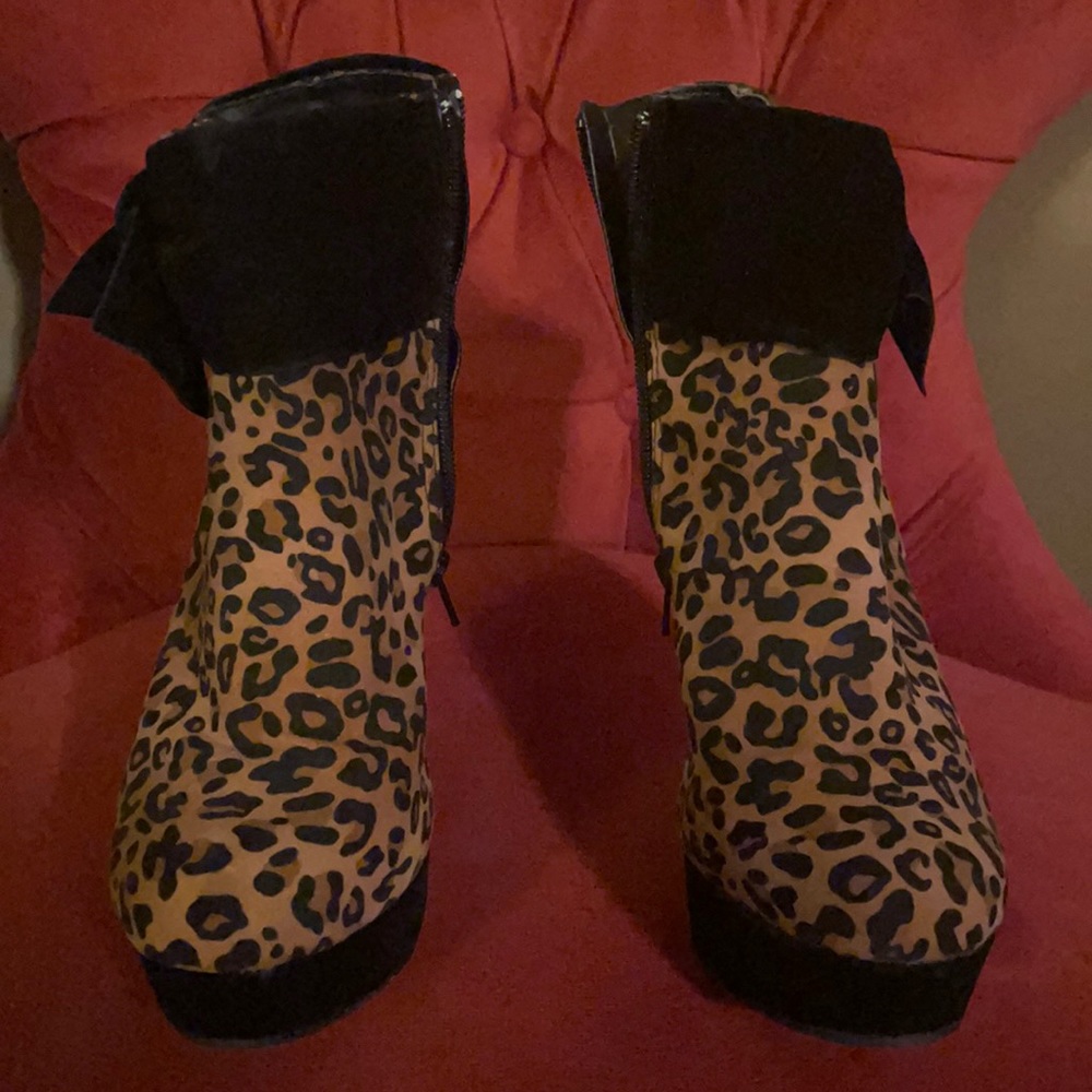 Platform heels in good condition